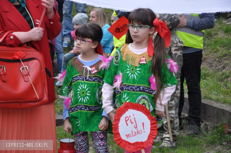 Pierwszomajowy pochód w Srebrnej Górze