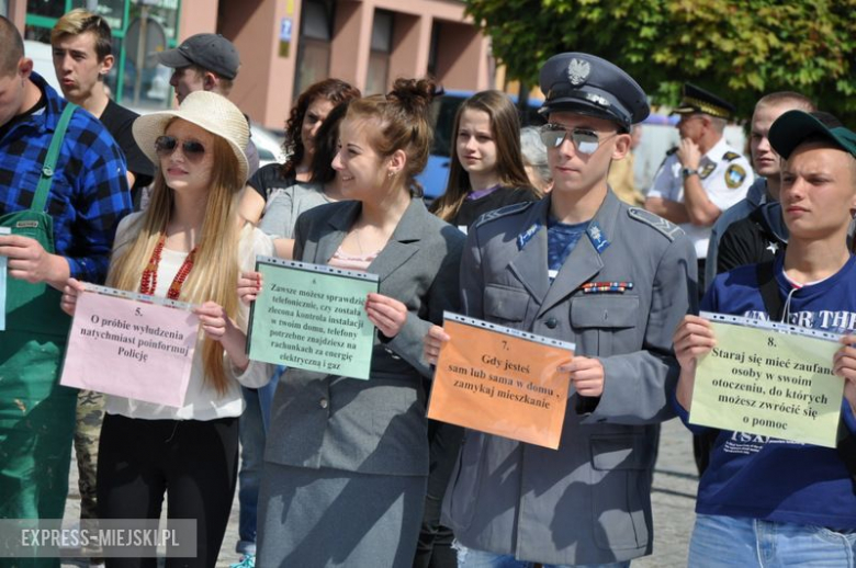 Happening dla seniorów dotyczący bezpieczeństwa 