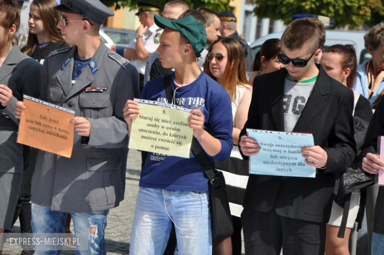 Happening dla seniorów dotyczący bezpieczeństwa 