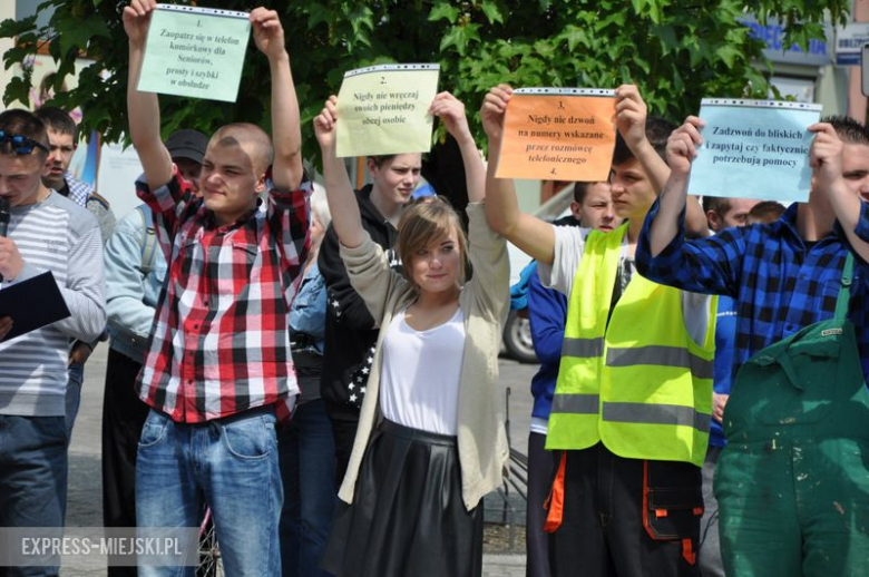 Happening dla seniorów dotyczący bezpieczeństwa 