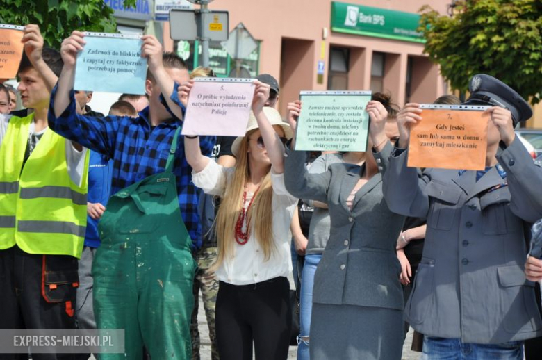 Happening dla seniorów dotyczący bezpieczeństwa 