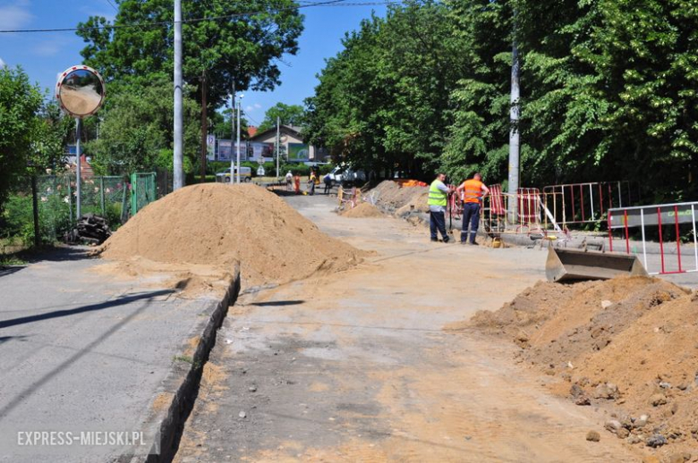 Remont ul. Żeromskiego w Ząbkowicach Śląskich