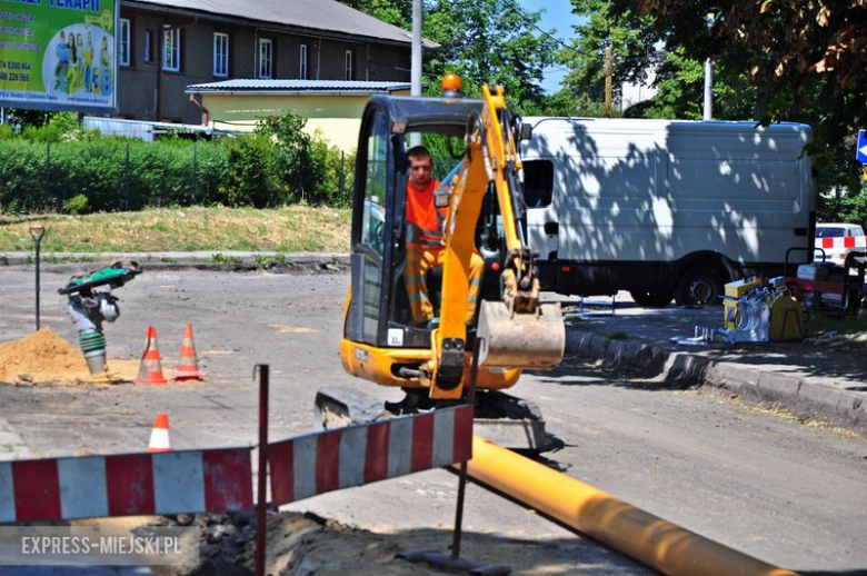 Remont ul. Żeromskiego w Ząbkowicach Śląskich