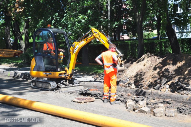 Remont ul. Żeromskiego w Ząbkowicach Śląskich