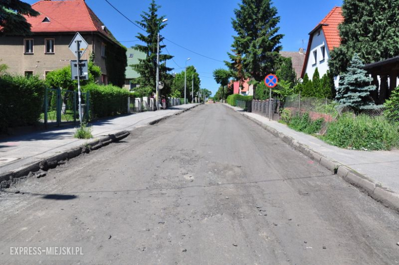 Remont ul. Żeromskiego w Ząbkowicach Śląskich