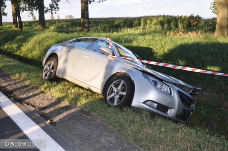 Zderzenie trzech osobówek na krajowej ósemce