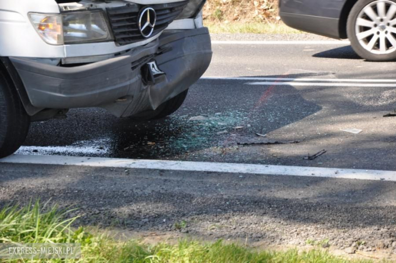 Kolizja na krajowej ósemce między Przyłękiem a Braszowicami