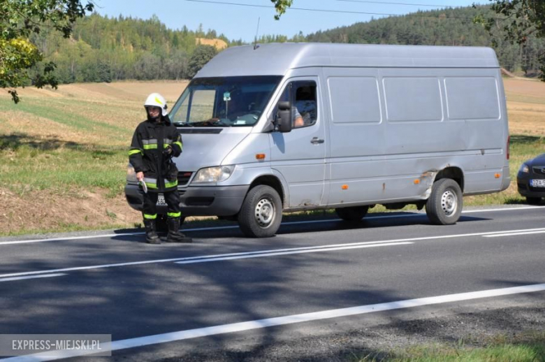 Kolizja na krajowej ósemce między Przyłękiem a Braszowicami