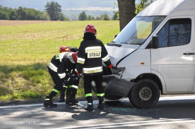 Kolizja na krajowej ósemce między Przyłękiem a Braszowicami