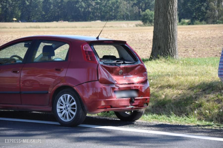 Kolizja na krajowej ósemce między Przyłękiem a Braszowicami