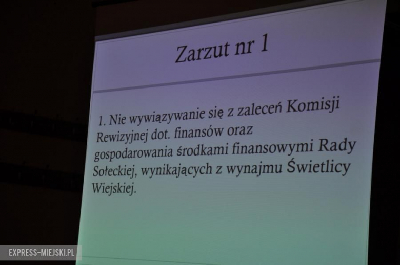 Zebranie wiejskie w Stoszowicach