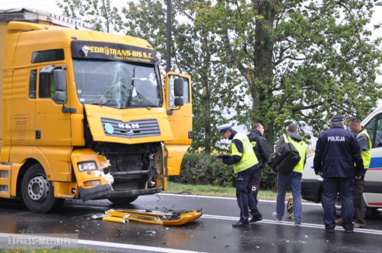 Wypadek na krajowej ósemce. Droga całkowicie zablokowana