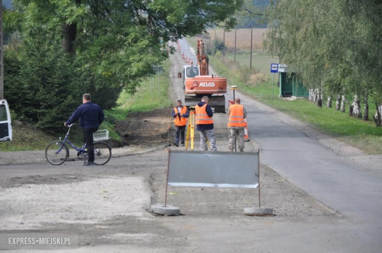 Ruszył remont drogi powiatowej na odcinku Przyłęk - Dzbanów