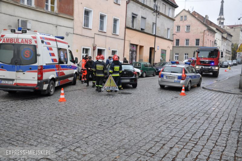 Zderzenie na ul. Ziębickiej