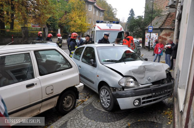 Zderzenie na ul. Ziębickiej