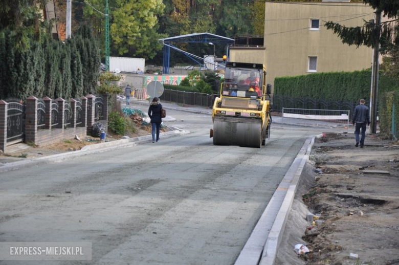 Remont ul. Żeromskiego w Ząbkowicach Śląskich nadal trwa