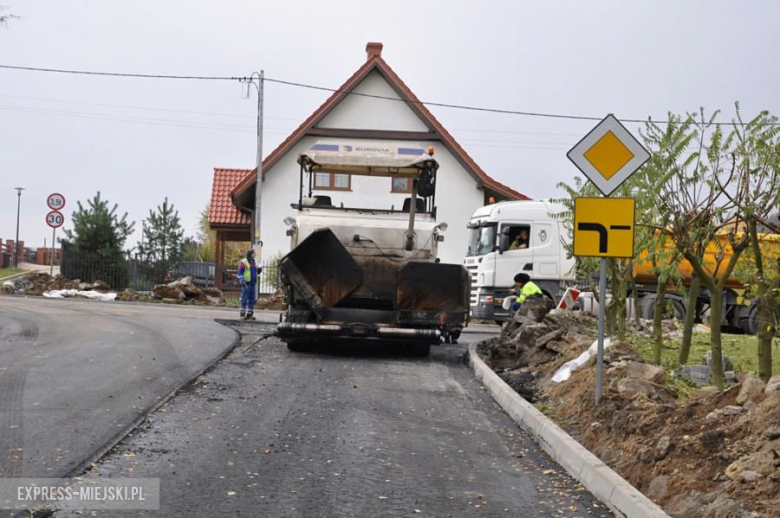 Remont ul. Polnej w Bardzie na ukończeniu