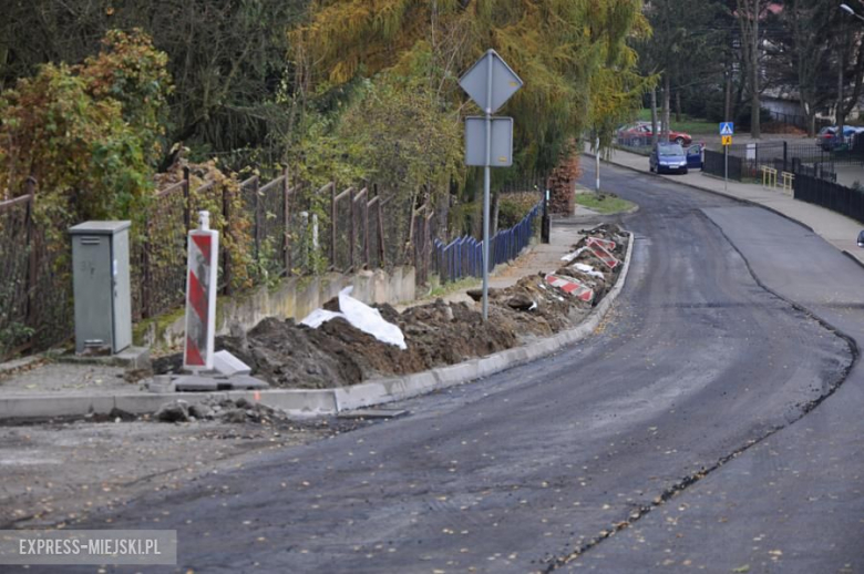 Remont ul. Polnej w Bardzie na ukończeniu