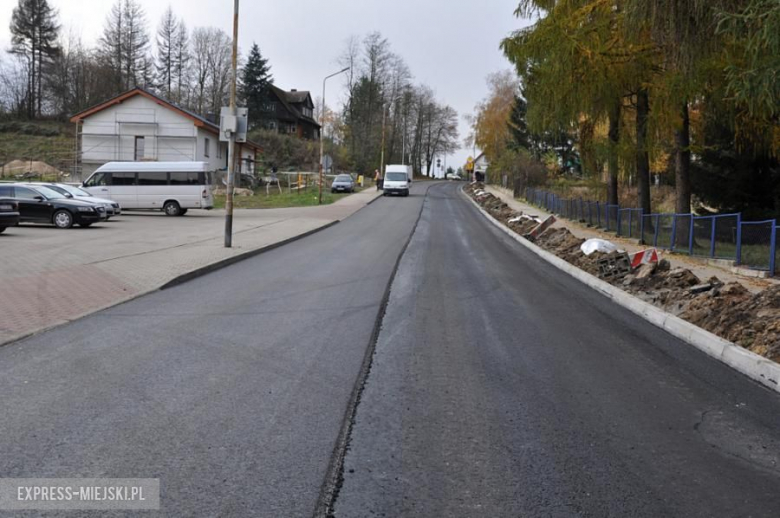 Remont ul. Polnej w Bardzie na ukończeniu