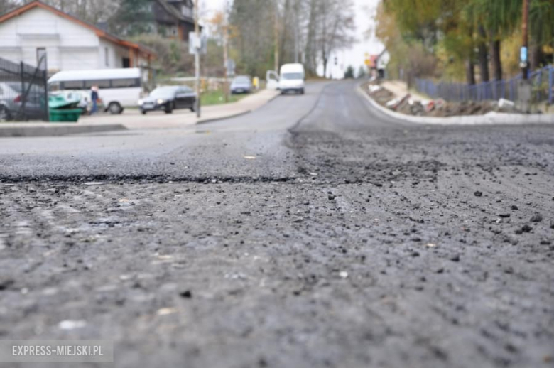 Remont ul. Polnej w Bardzie na ukończeniu