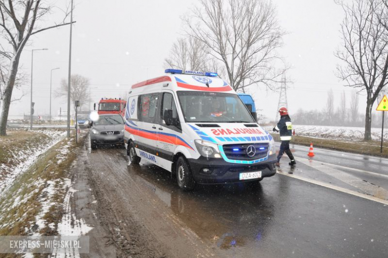 Zderzenie na krajowej ósemce na wysokości Tarnowa