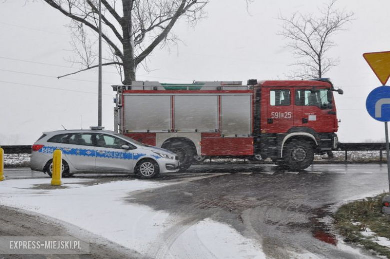 Zderzenie na krajowej ósemce na wysokości Tarnowa