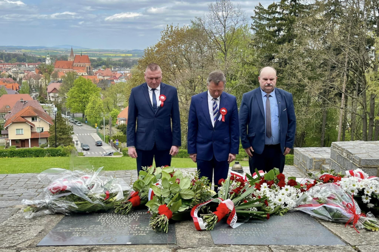 Obchody 232. rocznicy uchwalenia Konstytucji 3 Maja w Ziębicach