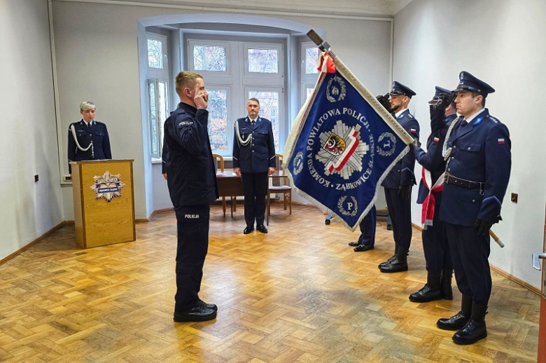 Nowy funkcjonariusz w ząbkowickiej policji