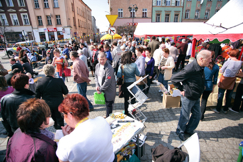 Jarmark Wielkanocny na rynku Ząbkowic Śl.