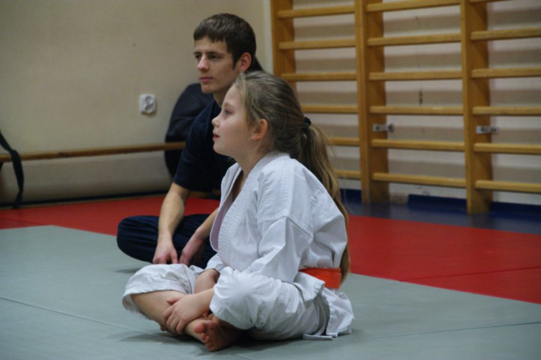 Trening Ząbkowickiego Klubu Karate Kyokushin  