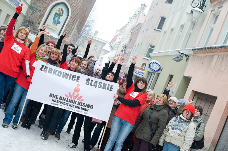 Protestowały w Dzień Zakochanych