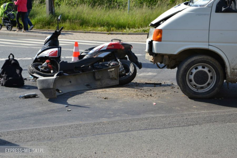 Zdarzenie drogowe na krajowej ósemce