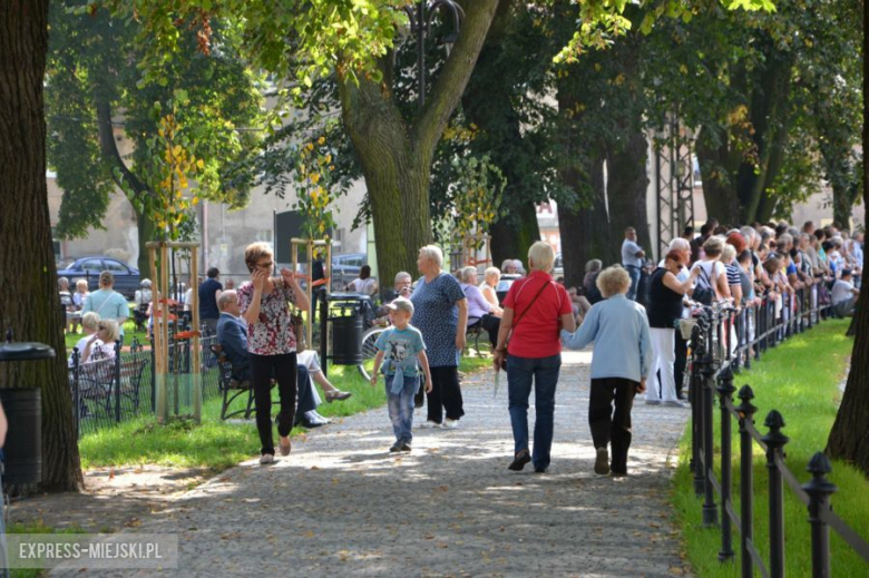 Uroczystość otwarcia Parku im. Sybiraków.