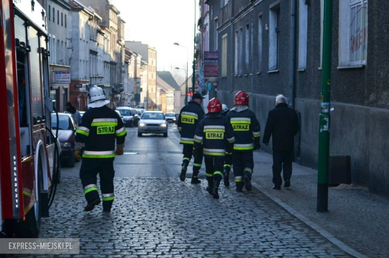 Pożar kamienicy w Ząbkowicach Śląskich.