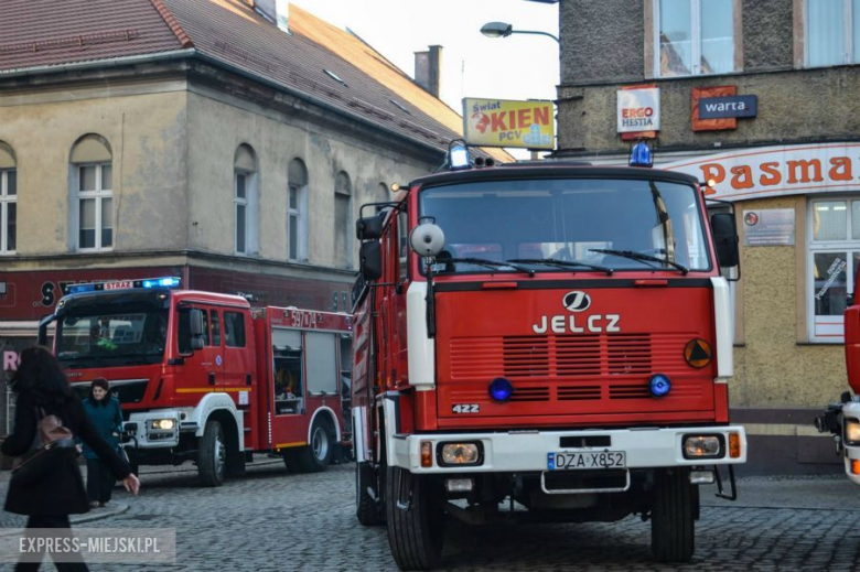 Pożar kamienicy w Ząbkowicach Śląskich.