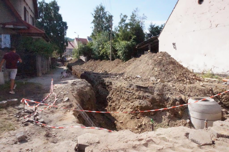 Postępują prace przy przebudowie ul. Lelewela 