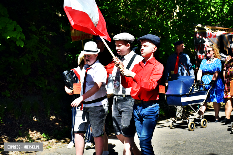 Lud pracujący świętuje. Pierwszomajowy pochód w Srebrnej Górze [foto]