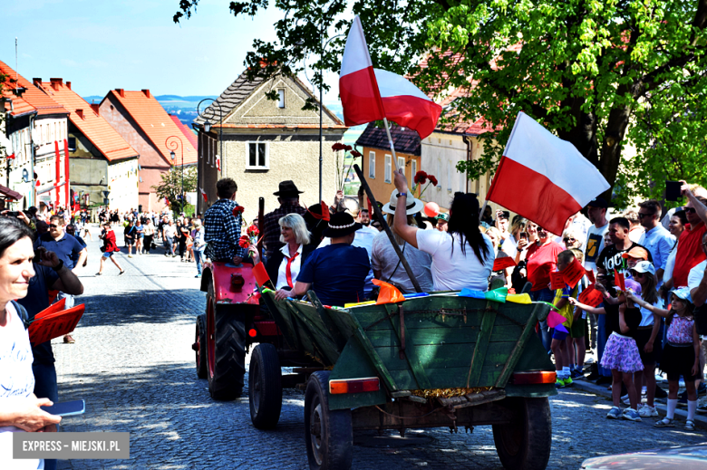 Lud pracujący świętuje. Pierwszomajowy pochód w Srebrnej Górze [foto]