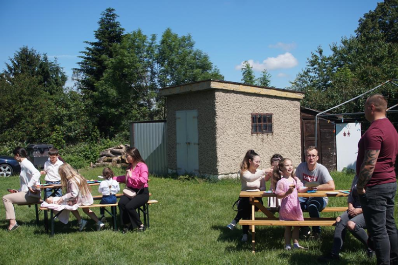 Rodzinny piknik w Przedszkolu Publicznym „Zielona Dolina" w Mąkolnie