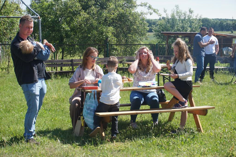 Rodzinny piknik w Przedszkolu Publicznym „Zielona Dolina" w Mąkolnie