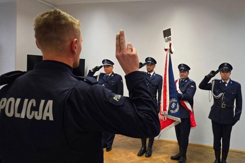 Nowy funkcjonariusz w ząbkowickiej policji