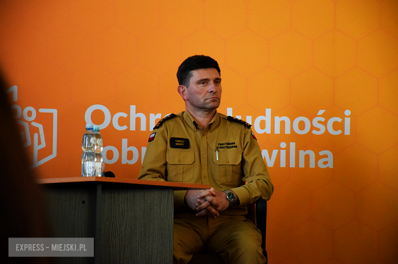 Wojewoda, samorządowcy i przedstawiciele służb o ochronie ludności i obronie cywilnej 