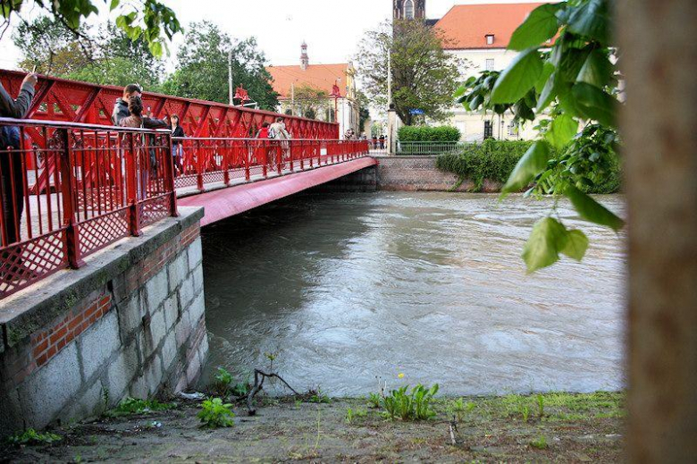 Wrocław podczas powodzi