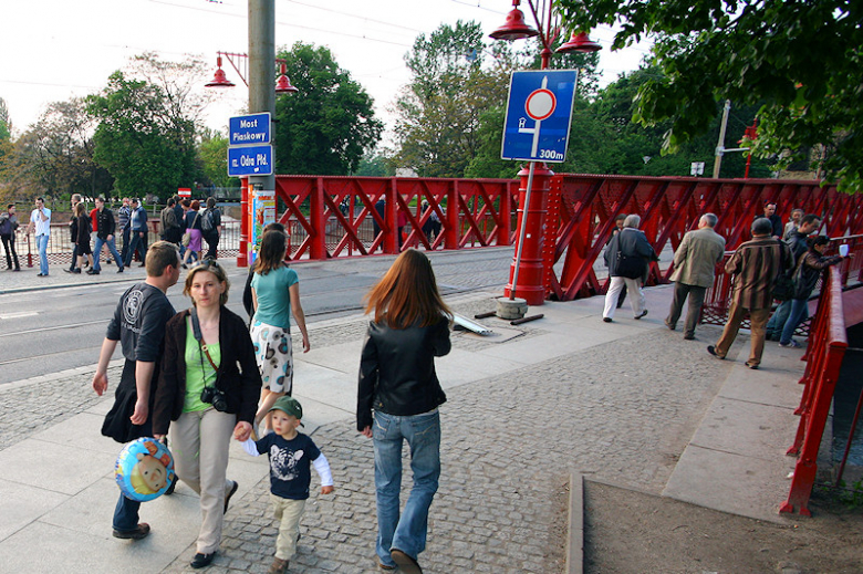 Wrocław podczas powodzi