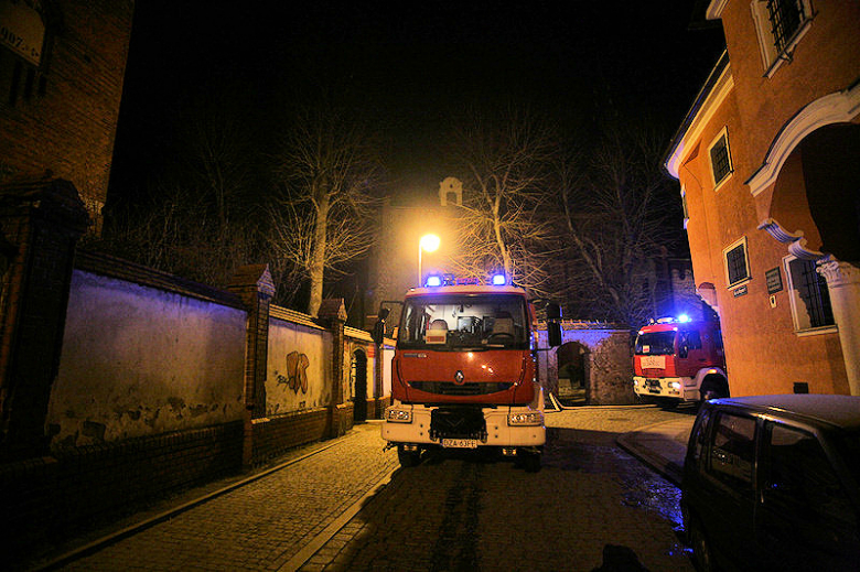 Pożar poddasza w ząbkowickim przedszkolu