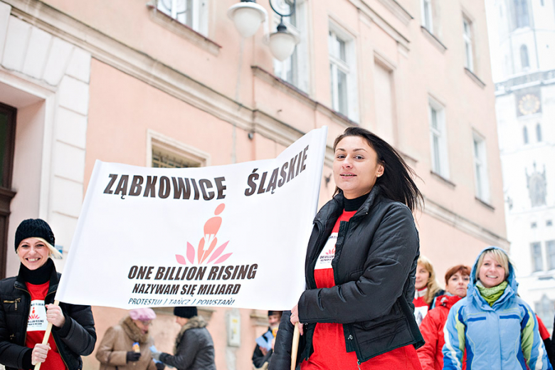 Protestowały w Dzień Zakochanych