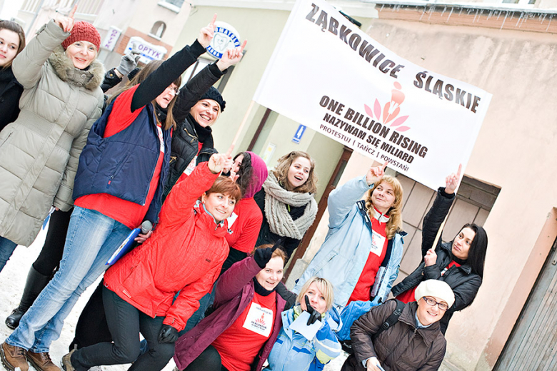 Protestowały w Dzień Zakochanych