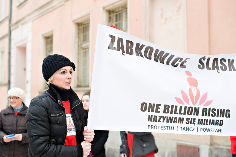 Protestowały w Dzień Zakochanych