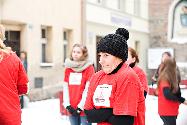 Protestowały w Dzień Zakochanych