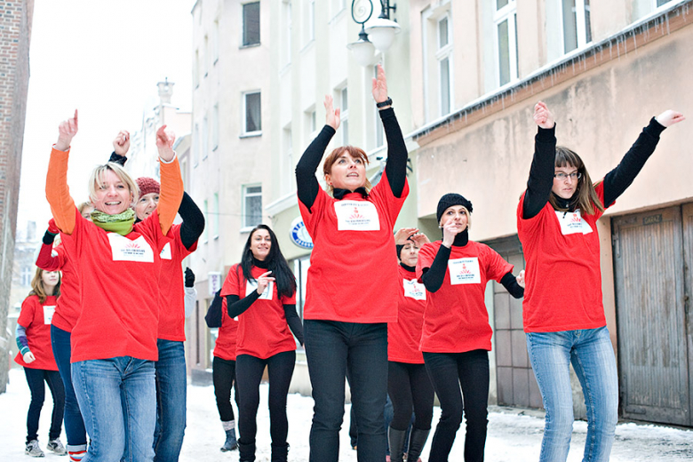 Protestowały w Dzień Zakochanych